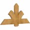 Ekena Millwork Redmond Rough Sawn Timber Gable Bracket, Western Red Cedar, 48"W x 24"H x 2"D x 6"F, 12/12 Pitch GBW048X24X0206RED00RWR - alternate 4